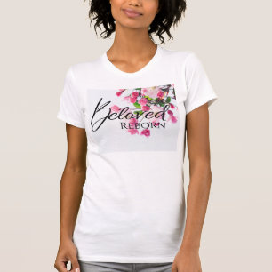 Beloved Reborn Pink Flowers Est. 2020 TShirt