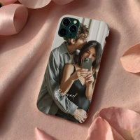 Beloved Script Romantic Couples iPhone Cases