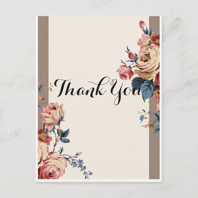 beloved  Thank you Postcard (Front)