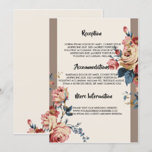 beloved wedding program