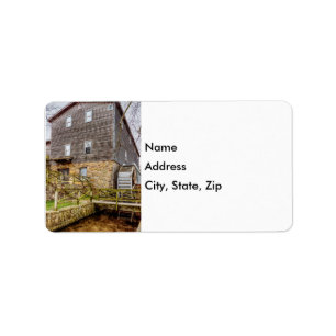 Below Edwards Mill Address Label