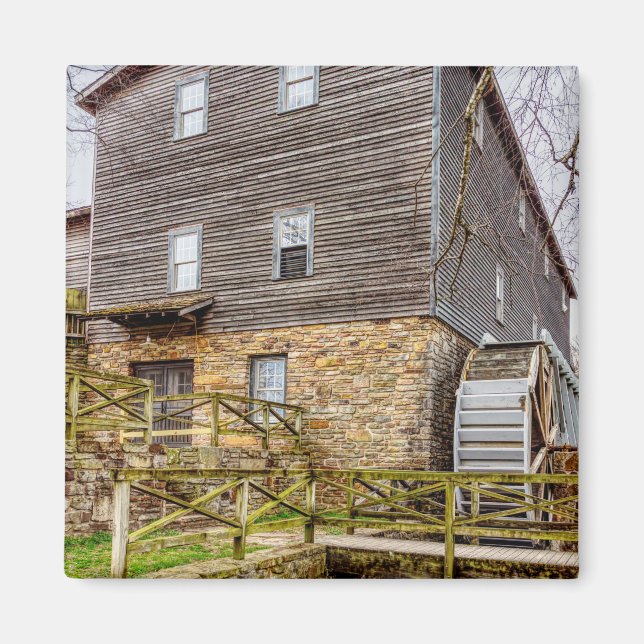 Below Edwards Mill Magnet (Front)