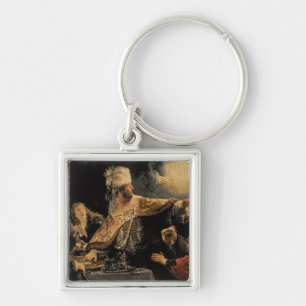 Belshazzar's Feast c.1636-38 Key Ring