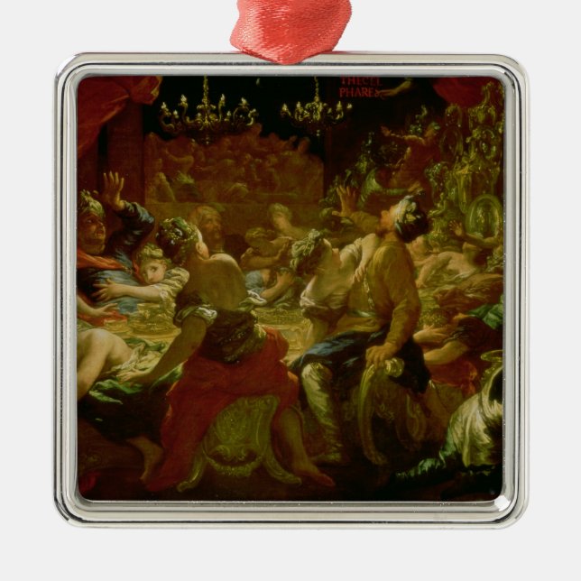 Belshazzar's Feast Metal Ornament (Front)