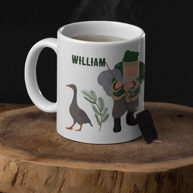 Belsnickel Cartoon Personalised Christmas Coffee Mug (Creator Uploaded)