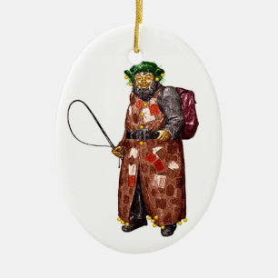 Belsnickel Ceramic Tree Decoration