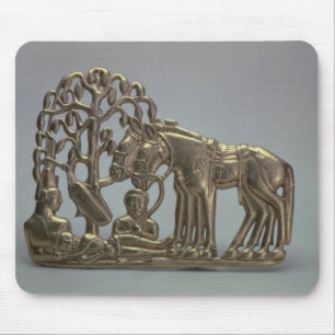 Belt buckle, from Siberian collection of Peter Mouse Pad