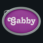 Belt Buckle Gabby<br><div class="desc">Belt Buckle Gabby</div>
