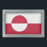 Belt Buckle with Flag of Greenland<br><div class="desc">Showcase your Greenlandic pride with our exclusive belt buckle featuring the flag of Greenland! Designed for both style and durability, this belt buckle proudly displays the Greenland flag, making it an excellent accessory for those who appreciate Greenland’s cultural heritage. Whether worn for everyday use or special occasions, this belt buckle...</div>