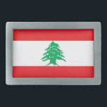 Belt Buckle with Flag of Lebanon<br><div class="desc">Add a touch of Lebanese pride to your accessories collection with our exclusive belt buckle featuring the flag of Lebanon! Crafted with meticulous attention to detail, this belt buckle is more than just a functional item; it’s a celebration of your love for Lebanon and its rich cultural heritage. The striking...</div>