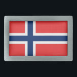 Belt Buckle with Flag of Norway<br><div class="desc">Add a touch of Norwegian pride to your accessory collection with our exclusive belt buckle featuring the flag of Norway! Crafted with meticulous attention to detail, this belt buckle is more than just a functional item; it’s a celebration of Norway’s rich heritage and cultural pride. The striking design prominently displays...</div>