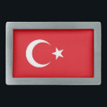 Belt Buckle with Flag of Turkey<br><div class="desc">Add a touch of Turkish pride to your accessories collection with our exclusive belt buckle featuring the flag of Turkey! Crafted with meticulous attention to detail, this belt buckle is more than just a functional item; it’s a celebration of Turkey’s rich heritage and cultural identity. The striking design prominently displays...</div>