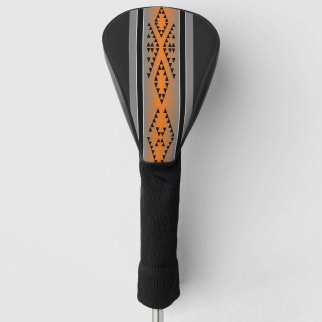 Belt of Life in Orange Golf Head Cover (Front)