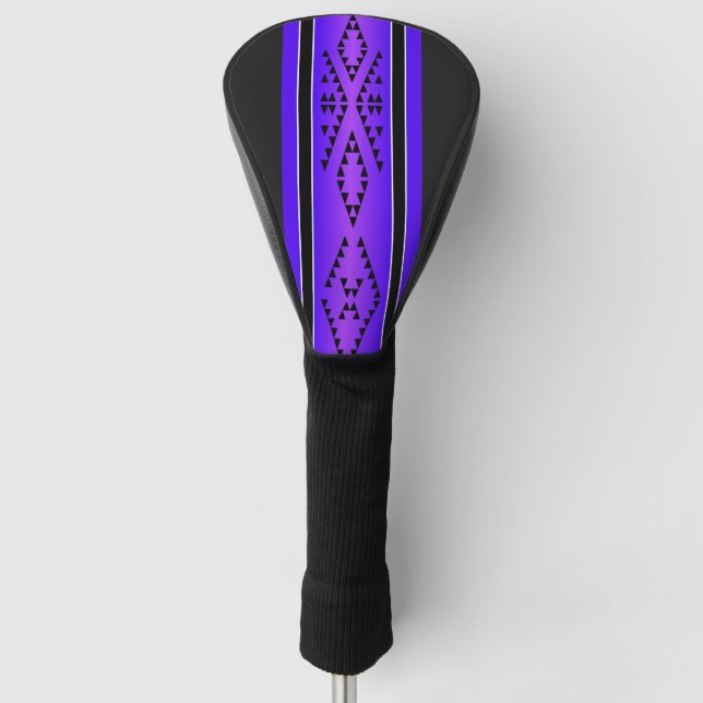 Belt of Life in Purple Golf Head Cover (Front)