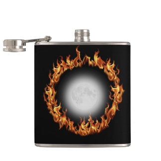 Beltane Fire and Full Moon Flask