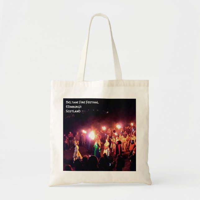 Beltane Fire Festival Procession of the May Queen Tote Bag (Front)