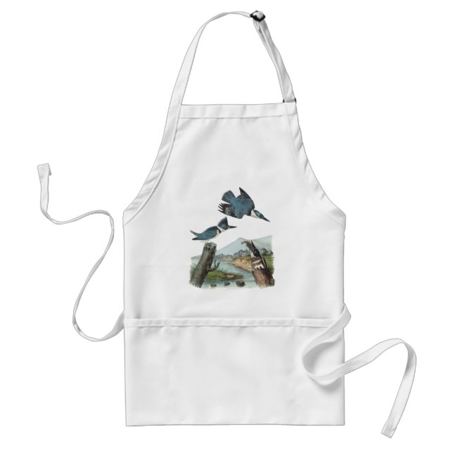 Belted Kingfisher by Audubon Standard Apron (Front)