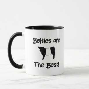 Belties are the Best Gorgeous Belted Galloway Cow Mug