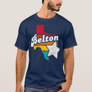 Belton Texas Vintage Distressed Souvenir T-Shirt
