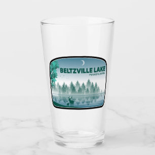 Beltzville Lake Pennsylvania Deer Glass