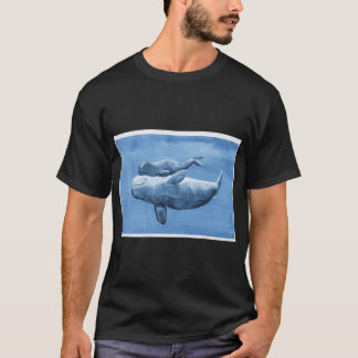 beluga and young gift funny T-Shirt