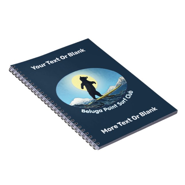 Beluga Point Surf Club Notebook (Right Side)