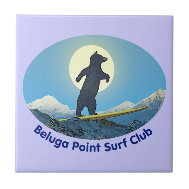 Beluga Point Surf Club Tile (Front)