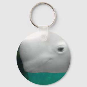 Beluga Watching Keychain