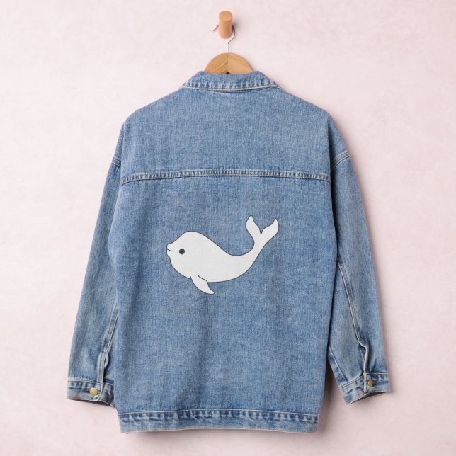 Beluga Whale Denim Jacket (Hangar)
