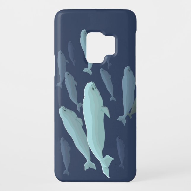 Beluga Whale Motorola Droid RAZR Case Whale Case (Back)