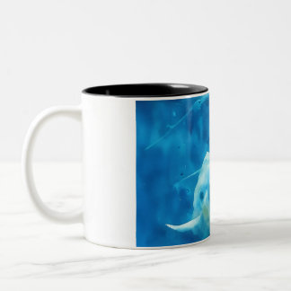 Beluga whale mug