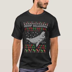 Beluga Whale Ugly Gifts Whales Fans Sweater For Ch