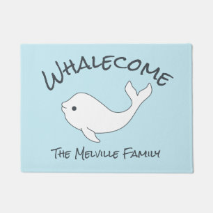 Beluga Whalecome Doormat