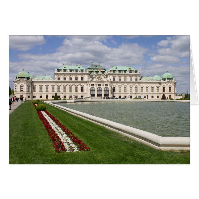 Belvedere Castle, Vienna Austria (Front Horizontal)