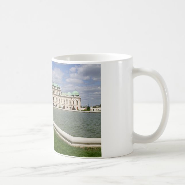 Belvedere Castle, Vienna Austria Coffee Mug (Right)