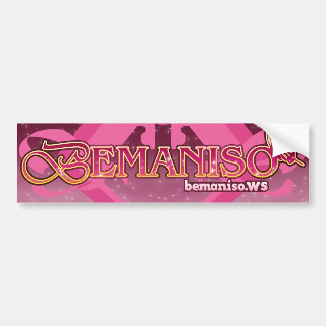 #bemaniso EMPRESS stickit Bumper Sticker (Front)