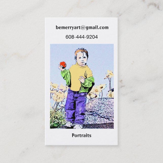 Bemerry business card (Front)