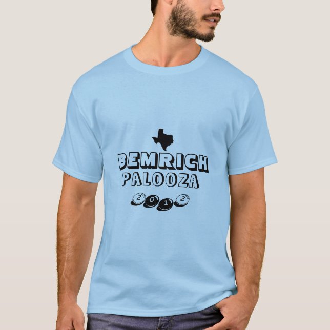 Bemrich Family Reunion 2012 official t shirt (Front)