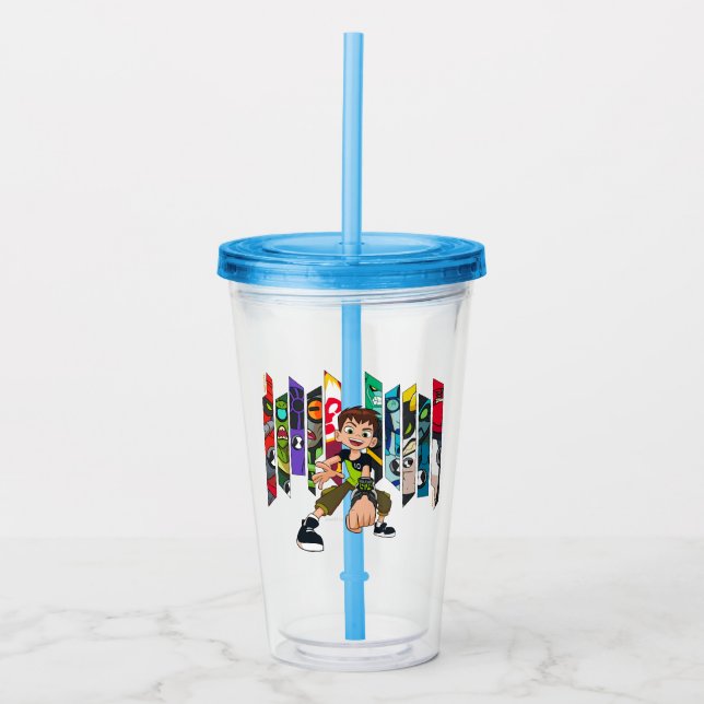 Ben 10 Alien Collection Graphic Acrylic Tumbler (Front)