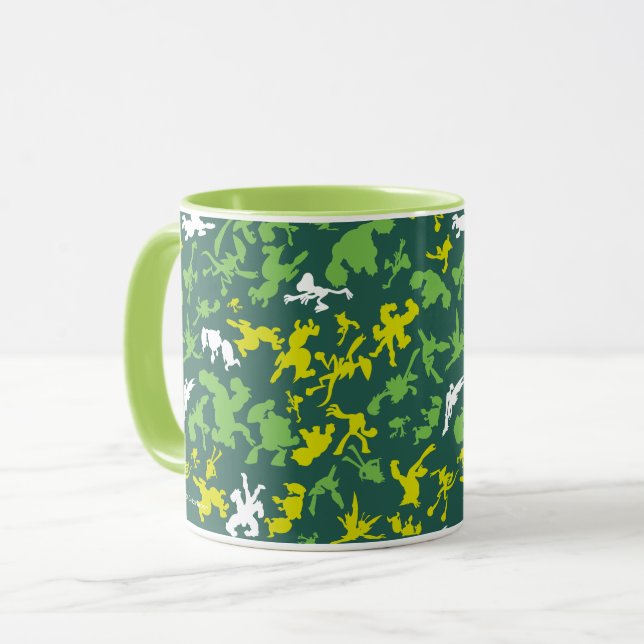 Ben 10 Alien Shape Pattern Mug (Front Left)