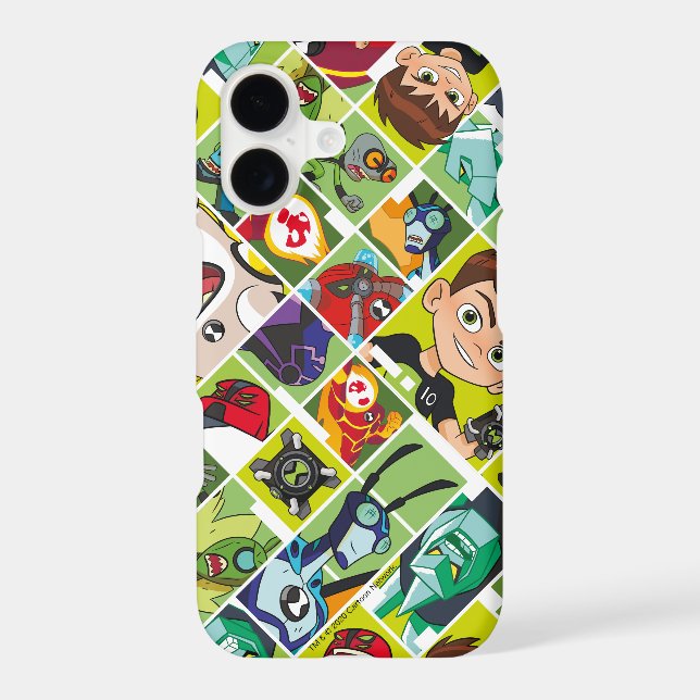 Ben 10 Alien Tile Pattern (Back)