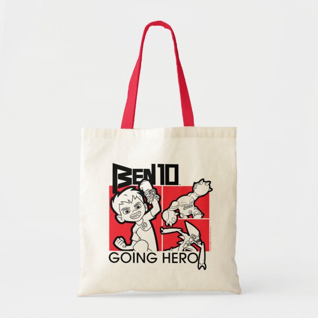 Ben 10 Going Hero Tote Bag (Front)