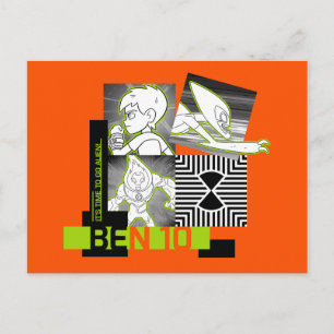 Ben 10 - It's Time To Go Alien Invitation Postcard