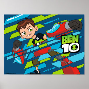 Ben 10 Overflow DNA Transformation Poster