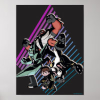 Ben 10 Retro Alien Group Graphic