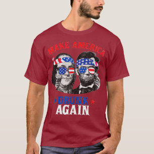 Ben  Abe Make America Drunk Again Shirt for Men