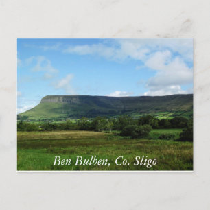Ben Bulben, Co Sligo Ireland Postcard