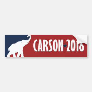 Ben Carson 2016 GOP Candidate Bumper -.png Sticker