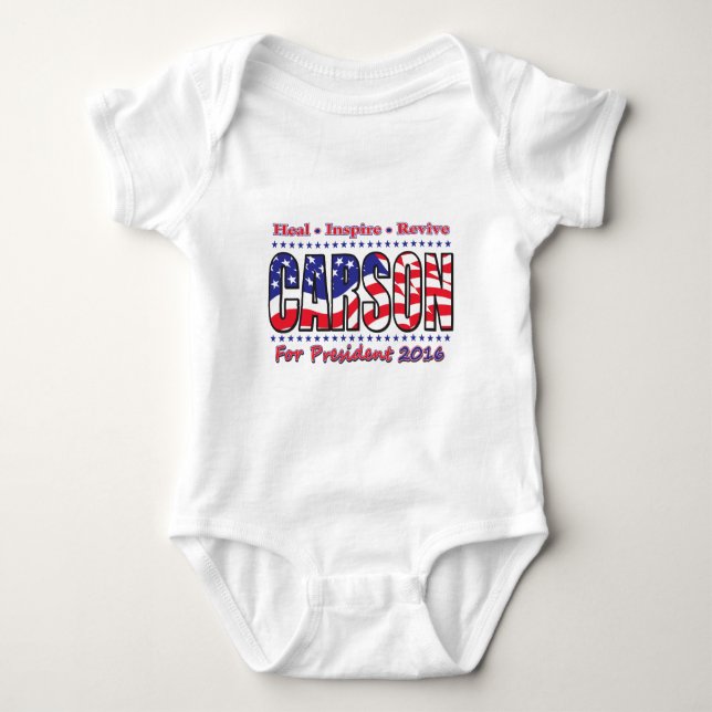 Ben Carson Baby Bodysuit (Front)