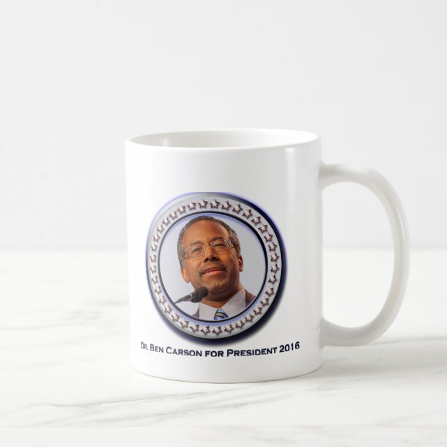 Ben Carson for President Coffee Mug (Right)